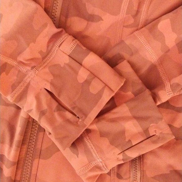 Lululemon Camo Rose Pink Multi Define Jacket, size 2 or XS - Picture 8 of 9